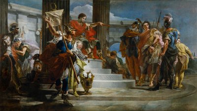 Scipio Africanus befreit Massiva von Giovanni Battista Tiepolo